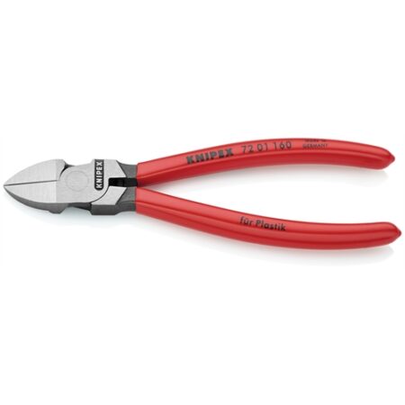KNIPEX OLDALCSÍPŐ MŰANYAGHOZ 160 MM