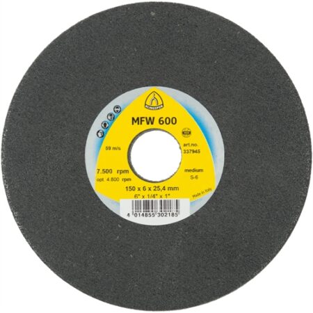 KLINGSPOR KOMPAKT FLÍZ TÁRCSA 125X6X22 MM DURVA SIC MFW 600
