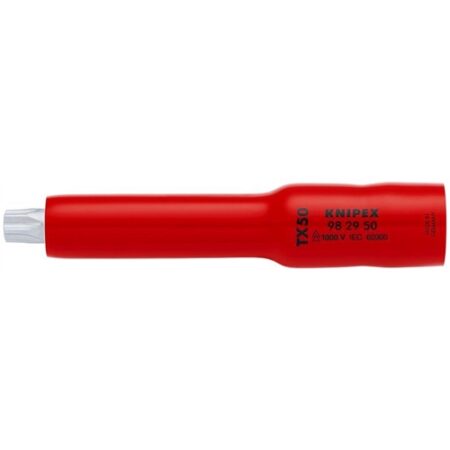KNIPEX SZIGETELT DUGÓKULCS BETÉT 117 MM TX50