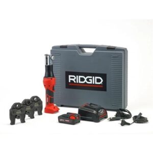 RIDGID RP 219 PRÉSGÉP + M15-18-22 POFÁK +12V 2.5AH AKKU +TÖLTŐ +KOFFER