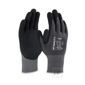 HF SAFETY FLEX MIKROHAB NITRIL MÁRTOTT KESZTYŰ 100C-IG HŐÁLLÓ 7