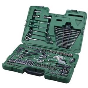 SATA DUGÓKULCS KÉSZLET 1/4, 3/8, 1/2" 124 RÉSZES
