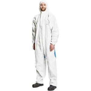 CHEMSAFE COOL FEHÉR/KÉK OVERÁL L