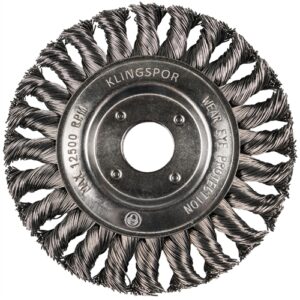 KLINGSPOR KÖRKEFE FONOTT EGYSOROS 115 X 14 X 22.23 MM 0.5 NEMESACÉL