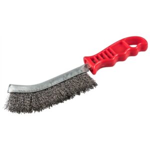 KLINGSPOR KÉZI KEFE SPECIAL 140 X 25 X 265 MM MŰANYAG NYÉLLEL 0.3 SÁRGARÉZ