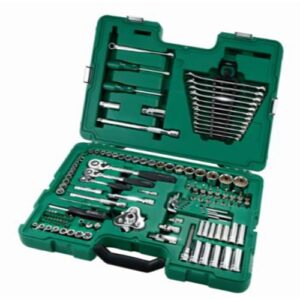 SATA DUGÓKULCS KÉSZLET 1/4, 3/8, 1/2" 122 RÉSZES (AUTÓSZERELŐ)