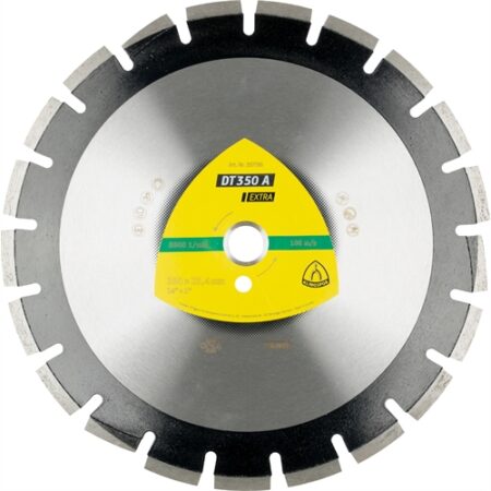 KLINGSPOR GYÉMÁNT VÁGÓKORONGOK, 350X3.2X25,4 MM 21 SZEGMENSEK 40X3.2X10 MM, SZÉLES SZEGMENSHÉZAG DT 350 A EXTRA
