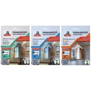 MESTER FUGALEHÚZÓ SZILIKONHOZ 0-1 MM EGYENES (SZÜRKE/SÁRGA)