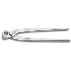 KNIPEX BETONSZERELŐ (RABITZ) FOGÓ FÉNYES, HORGANYZOTT 220 MM
