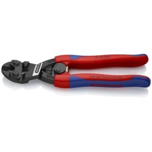 KNIPEX COBOLT KESKENY CSAPSZEGVÁGÓ FEKETÉRE FOSZFÁTOZOTT, TÖBBKOMPONENSŰ NYÉL 200 MM