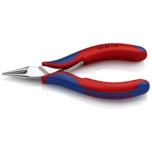 KNIPEX ELEKTRONIKAI MŰSZERÉSZ FOGÓ TÖBBKOMPONENSŰ NYÉL 115 MM (BLISZTER)