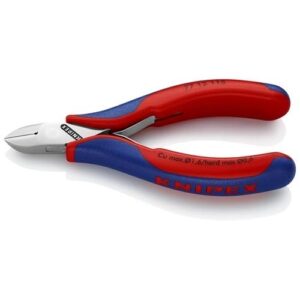 KNIPEX ELEKTRONIKAI OLDALCSÍPŐ FOGÓ KEREK FEJŰ 115MM