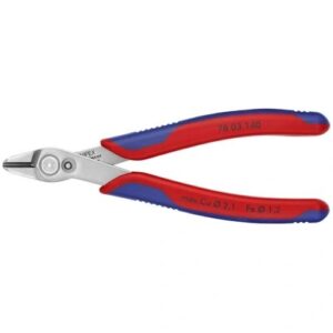 KNIPEX ELEKTRONIKAI OLDALCSÍPŐ FOGÓ SUPER KNIPS XL TÖBBKOMPONENSŰ NYÉL 140 MM (BLISZTER)