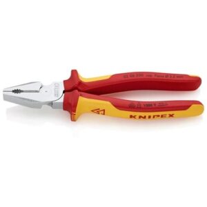 KNIPEX ERŐ KOMBINÁLT FOGÓ KRÓMOZOTT VDE 200 MM (BLISZTER)