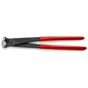 KNIPEX ERŐKÍMÉLŐ BETONSZERELŐ (RABITZ) FOGÓ FEKETÉRE FOSZFÁTOZOTT, MÁRTOTT NYÉL 300MM (BLISZTER)