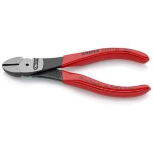 KNIPEX ERŐKÍMÉLŐ OLDALCSÍPŐ FOGÓ FEKETÉRE FOSZFÁTOZOTT 140MM (BLISZTER)