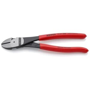 KNIPEX ERŐKÍMÉLŐ OLDALCSÍPŐ FOGÓ FEKETÉRE FOSZFÁTOZOTT, MÁRTOTT NYÉL 200 MM (BLISZTER)