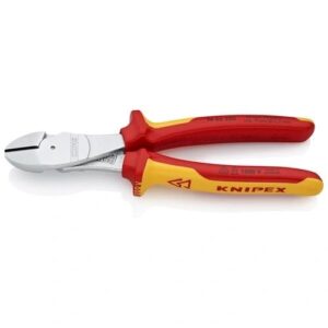 KNIPEX ERŐKÍMÉLŐ OLDALCSÍPŐ FOGÓ KRÓMOZOTT VDE 200 MM (BLISZTER)