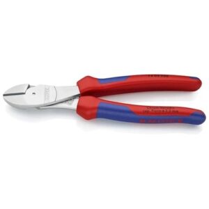 KNIPEX ERŐKÍMÉLŐ OLDALCSÍPŐ FOGÓ KRÓMOZOTT, TÖBBKOMPONENSŰ NYÉL 200MM (BLISZTER)
