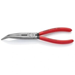 KNIPEX FÉLKEREKCSŐRŰ FOGÓ VÁGÓÉLLEL (GÓLYACSŐR FOGÓ) FEKETÉRE FOSZFÁTOZOTT, MÁRTOTT NYÉL 200 MM (BLISZTER)