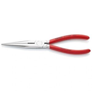 KNIPEX FÉLKEREKCSŐRŰ FOGÓ VÁGÓÉLLEL (GÓLYACSŐR FOGÓ) KRÓMOZOTT, MÁRTOTT NYÉL 200 MM