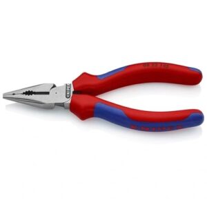 KNIPEX HEGYES KOMBINÁLT FOGÓ POLÍROZOTT, TÖBBKOMPONENSŰ MARKOLATTAL 145MM (BLISZTER)