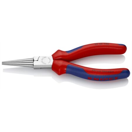 KNIPEX HOSSZÚCSŐRŰ FOGÓ TÖBBKOMPONENSŰ NYÉL, KRÓMOZOTT 140 MM