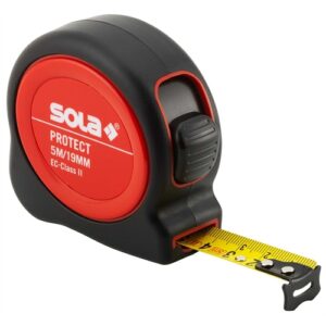 SOLA PROTECT  PE 8 M - SB MÉRŐSZALAG (25 MM) EK-OSZTÁLY 2  FALRA AKASZTHATÓ KIVITEL