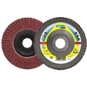 KLINGSPOR LAMELLÁS CSISZOLÓTÁNYÉR KERÁMIA/SMT674/CS911X/80/S/ GEW/125X22,23,  KÚPOS CEVOLUTION