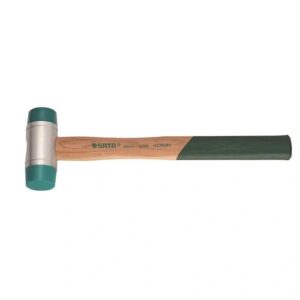 SATA KÉTFEJES GUMIKALAPÁCS 22 MM HICKORYFA NYÉLLEL