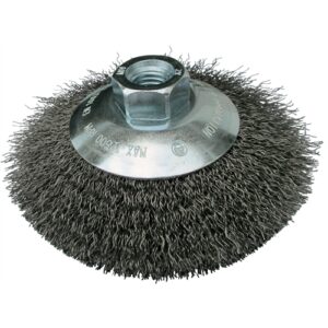 KLINGSPOR KÚPKEFE 125MM M14 0.3 HULLÁMOS ACÉL BK 600 W