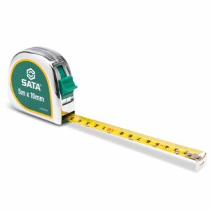 SATA MÉRŐSZALAG 5M X 19MM (MM/COL) KRÓM