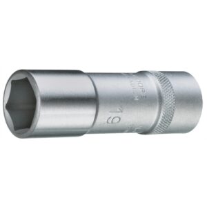 GEDORE DUGÓKULCS BETÉT 1/2", HOSSZÚ, HATSZÖG 18 MM (19 L 18)