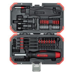 GEDORERED BITKÉSZLET 1/4 43 RÉSZES MŰANYAG TOKBAN R33003043