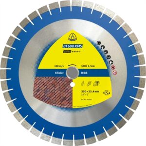 KLINGSPOR GYÉMÁNT VÁGÓKORONG, 350 X 3 X 25.4 MM 38 SZEGMENS DT 600 KMS SUPRA
