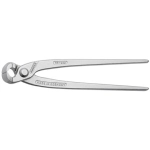 KNIPEX 99 04 220 EAN BETONSZERELŐ FOGÓ (RABITZFOGÓ) FÉNYES HORGANYZOTT 220 MM