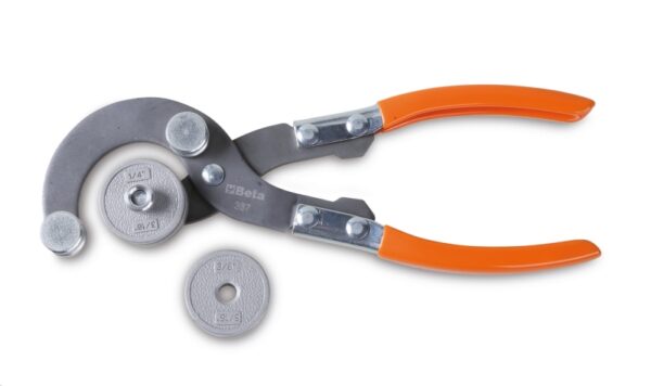 387 Csőhajlító réz- és színesfémcsövekhez, cserélhető kengyelekkel 3/16"-1/4"-5/16"-3/8" BETA  387