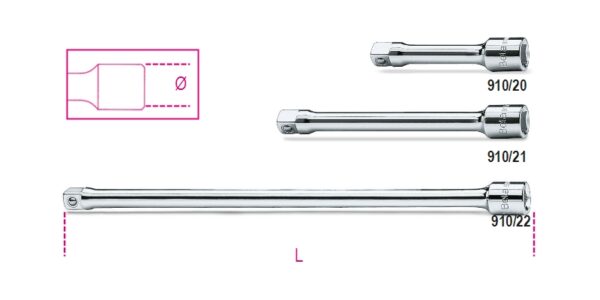 910/21 3/8”-os toldó BETA 910/21K