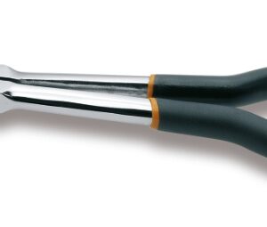 1009L/C Extra hosszú 90°-os hajlított, félkerekcsőrű műszerészfogó, különleges munkákhoz PVC-bevonattal BETA 1009L/C