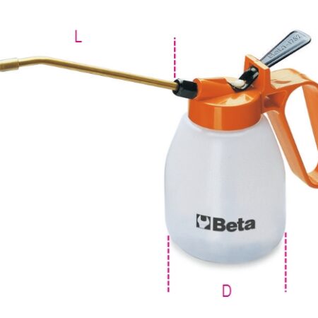 1752 200 Pumpás olajozó műanyag kanna, merev csővel BETA 1752/200