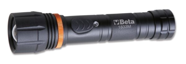 1833M LED zseblámpa intenzív fényerővel, robusztus eloxált alumíniumból, 700 lumenig BETA 1833M
