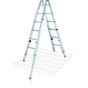 ZARGES VARIOFLEX ÁLLÓLÉTRA MEGHOSSZABÍTHATÓ SZÁRAKKAL 2X8 (Z600)