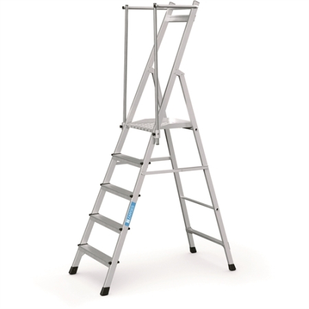 ZARGES ZAP NEO S SZEGECSELT LÉPCSŐS DOBOGÓS LÉTRA 1X4 0.99M