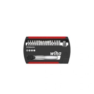 WIHA XLSELECTOR STANDARD BITKÉSZLET VEGYES RACSNIS HAJTÓKARRAL 16 RÉSZES 1/4" C6,3 (36951)