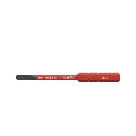 WIHA SLIMBIT ELECTRIC BIT LAPOS CSAPPAL 3.5 MM X 75 MM (44385)