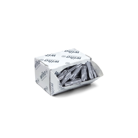 WIHA STANDARD 25 BITKÉSZLET PHILLIPS (PH3) 1/4" C6,3 NAGY KISZERELÉSŰ CSOMAGBAN 50 RÉSZES (08049)