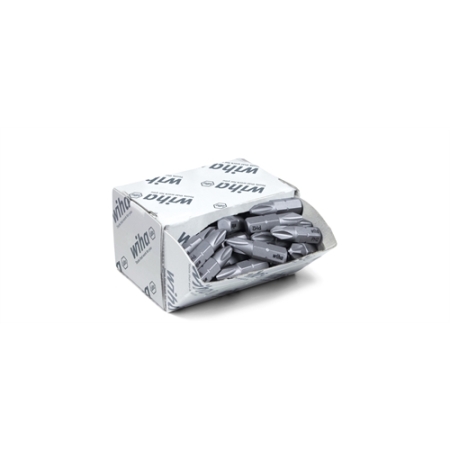 WIHA STANDARD 25 BITKÉSZLET PHILLIPS (PH2) 1/4" C6,3 NAGY KISZERELÉSŰ CSOMAGBAN 50 RÉSZES (08048)