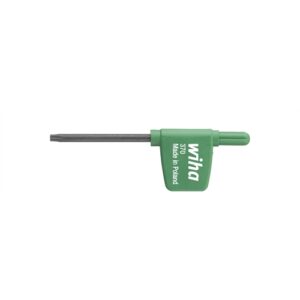 WIHA TORXKULCS ZÁSZLÓMARKOLATTAL TORX FEKETE OXIDÁLT T8 (03727)