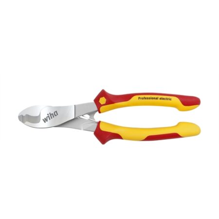 WIHA PROFESSIONAL ELECTRIC KÁBELVÁGÓ BE- ÉS KIKAPCSOLHATÓ NYITÓRUGÓVAL 180 MM, 7" (43660)