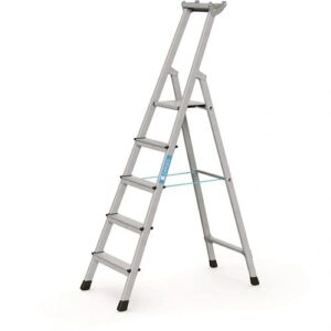 ZARGES SZEGECSELT LÉPCSŐS ÁLLÓLÉTRA ELOX 1.24M 1X5 XLSTEP S